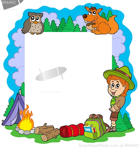 Image of Outdoor summer frame