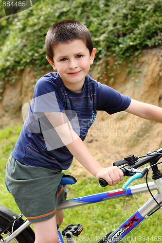 Image of Young biker