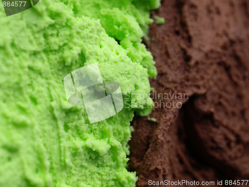 Image of Mint chocolate ice cream