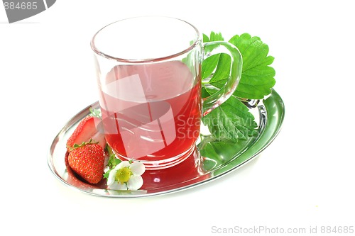 Image of strawberry tea