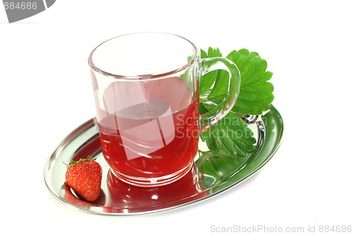 Image of strawberry tea