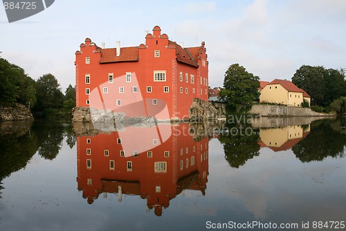 Image of The red water chateau in the the Czech republic - Cervena Lhota