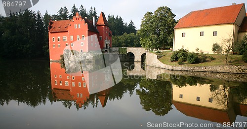 Image of The red water chateau in the the Czech republic - Cervena Lhota