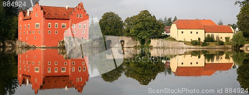 Image of The red water chateau in the the Czech republic - Cervena Lhota