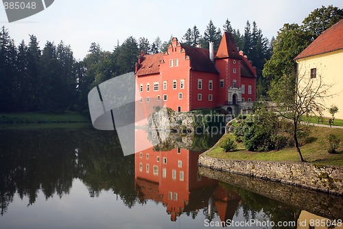 Image of The red water chateau in the the Czech republic - Cervena Lhota