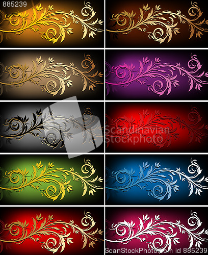 Image of Floral backgrounds