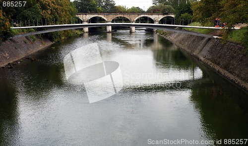 Image of stone bridge over the canal