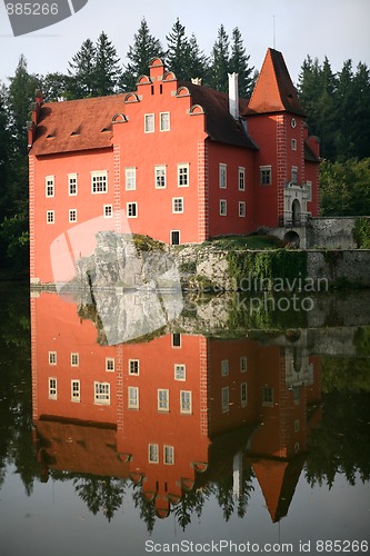 Image of The red water chateau in the the Czech republic - Cervena Lhota