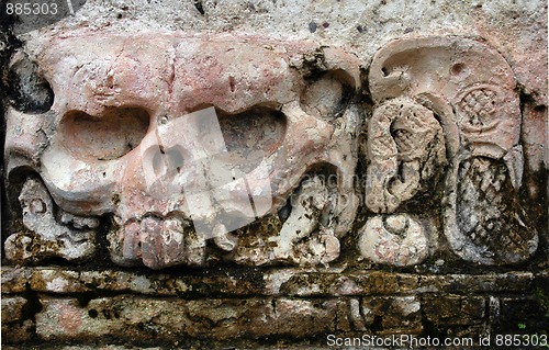 Image of Detail of relief in Palenque