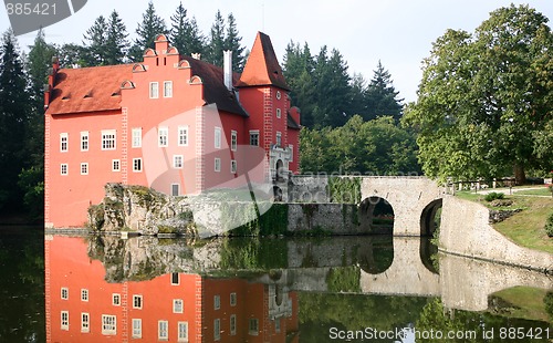 Image of The red water chateau in the the Czech republic - Cervena Lhota