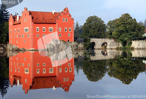 Image of The red water chateau in the the Czech republic - Cervena Lhota