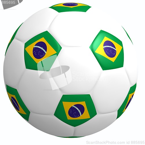 Image of Brazil football