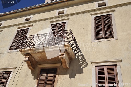 Image of Old balcony