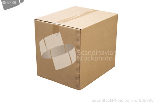 Image of closed cardboard box