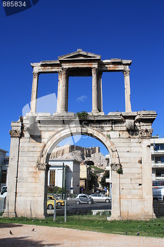 Image of Hadrian's Arch, Athens (Greece)