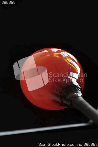 Image of Close up of glass