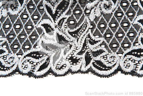 Image of Black lace