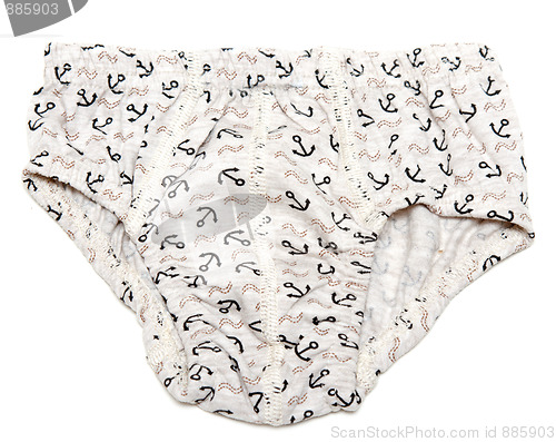 Image of Baby panties with pattern