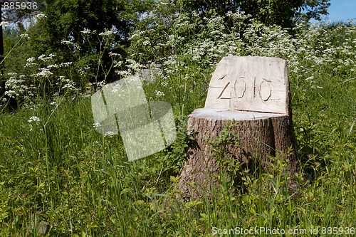 Image of Tree stub chair