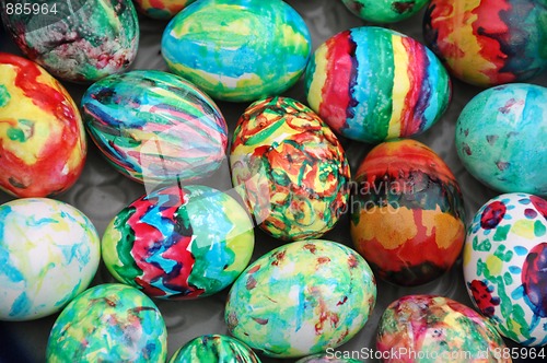 Image of Easter egg background