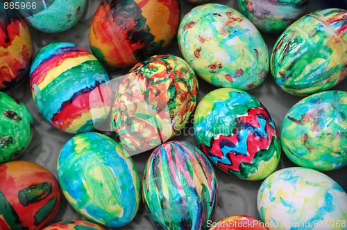Image of Easter egg background