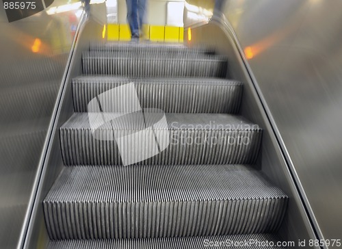 Image of Escalator moving down