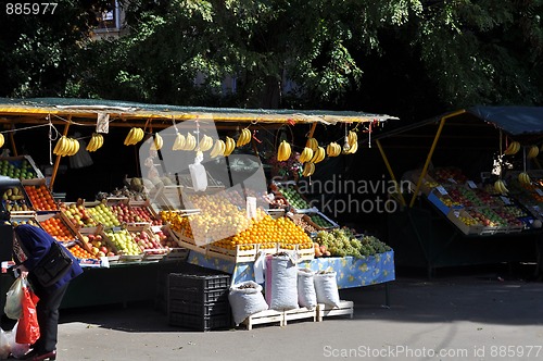 Image of Open farmers market