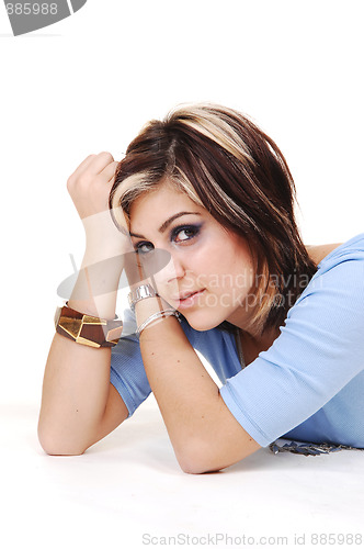 Image of Lovely girl portrait.