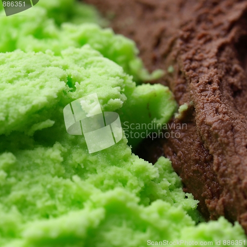 Image of Mint chocolate ice cream