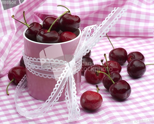 Image of Cherries and Pink