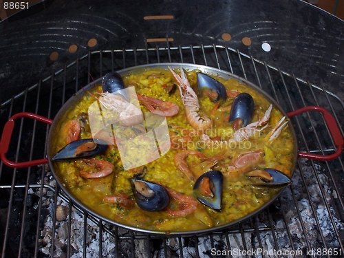 Image of Cooking Spanish Paella