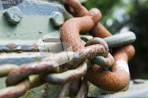 Image of Old Rusty Chain