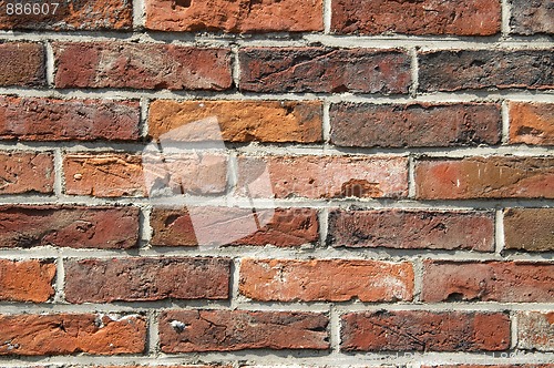 Image of Old brick wall