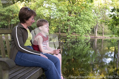 Image of Sitting On A Bench