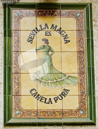 Image of Azulejo in Seville