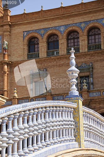 Image of Plaza de Espana in Seville, Spain