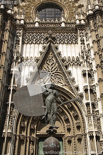 Image of Seville cathedral - Entrance