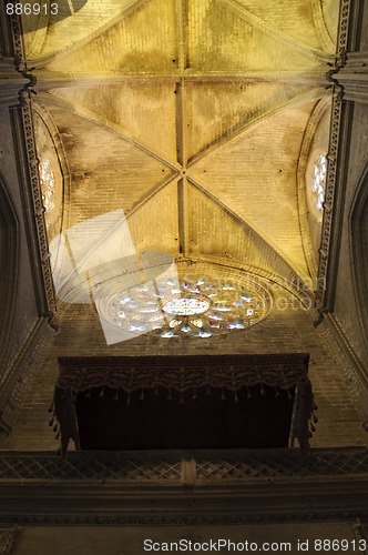 Image of Interior of Seville cathedral, Spain