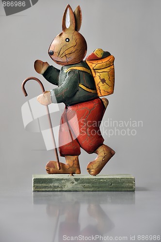 Image of Easter decoration - marching bunny