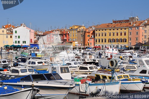 Image of Colourful Croatian Marina