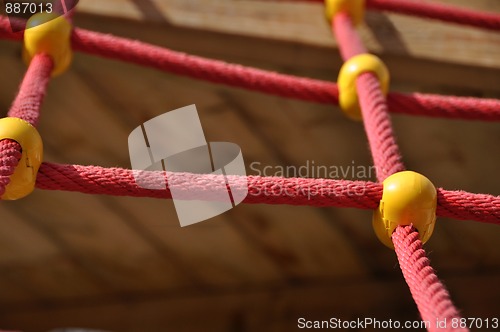 Image of Playground - climb the ropes