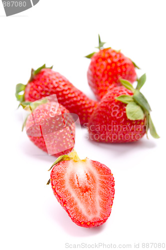 Image of fresh strawberries