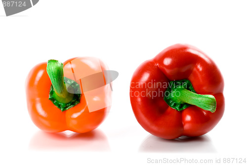 Image of two bell peppers