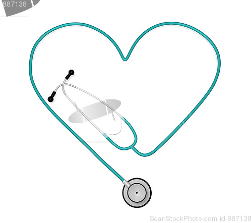 Image of Heart Stethoscope