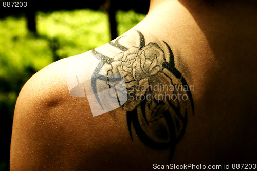 Image of girls tattoo