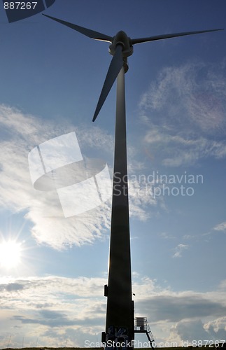 Image of Wind turbine - alternative energy source