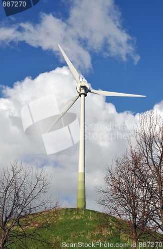 Image of Wind turbine - alternative energy source