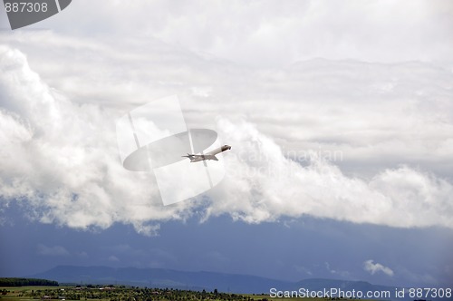 Image of Airplane taking off