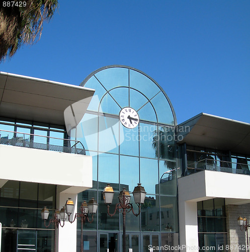 Image of chamber of commerce and maritime terminal ajaccio corsica