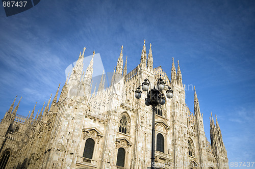 Image of the duomo Milan Italy